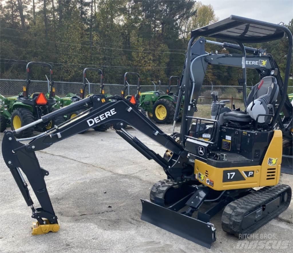 John Deere 17 P Miniekskavaatorid < 7 t