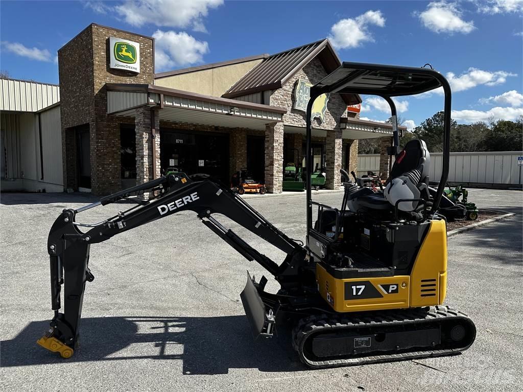 John Deere 17 P Miniekskavaatorid < 7 t