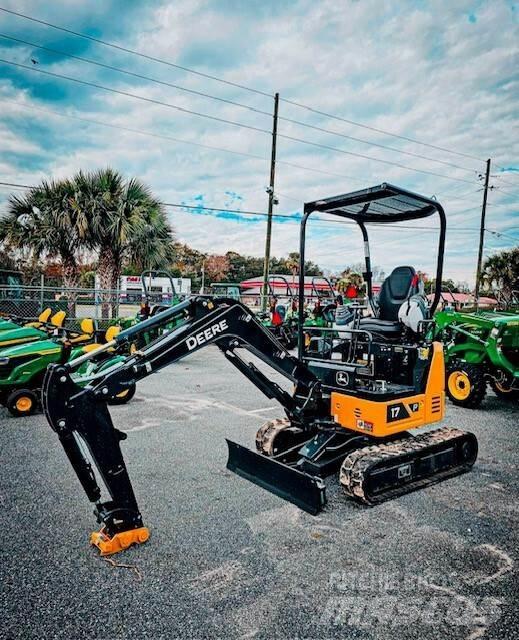 John Deere 17 P Miniekskavaatorid < 7 t