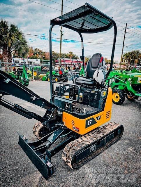 John Deere 17 P Miniekskavaatorid < 7 t