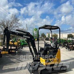 John Deere 17 P Miniekskavaatorid < 7 t