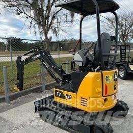 John Deere 17 P Miniekskavaatorid < 7 t