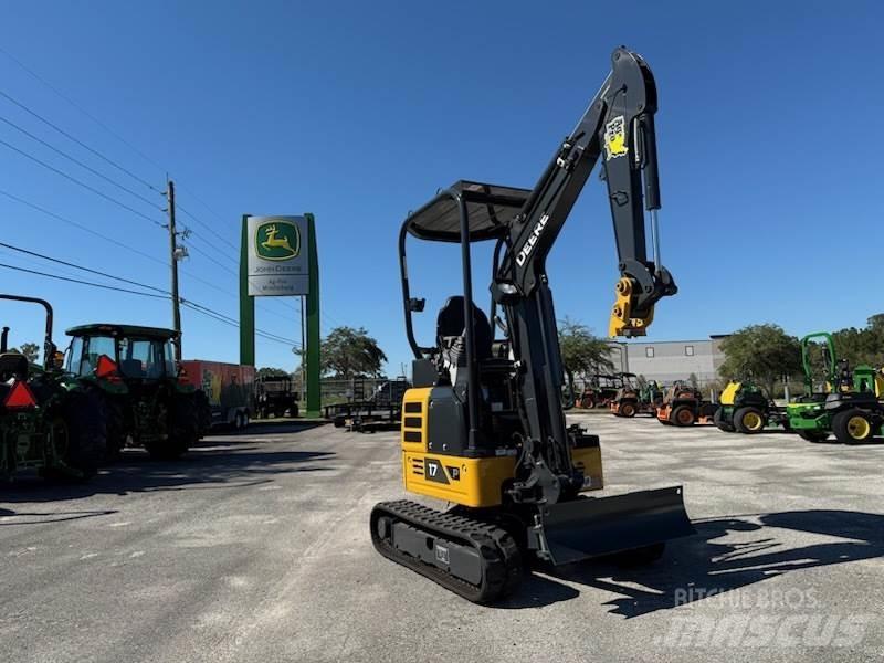 John Deere 17 P Miniekskavaatorid < 7 t
