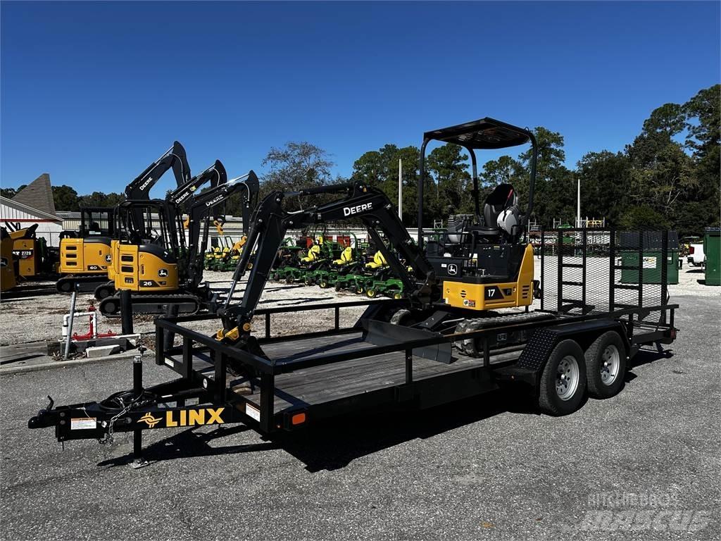 John Deere 17 P Miniekskavaatorid < 7 t