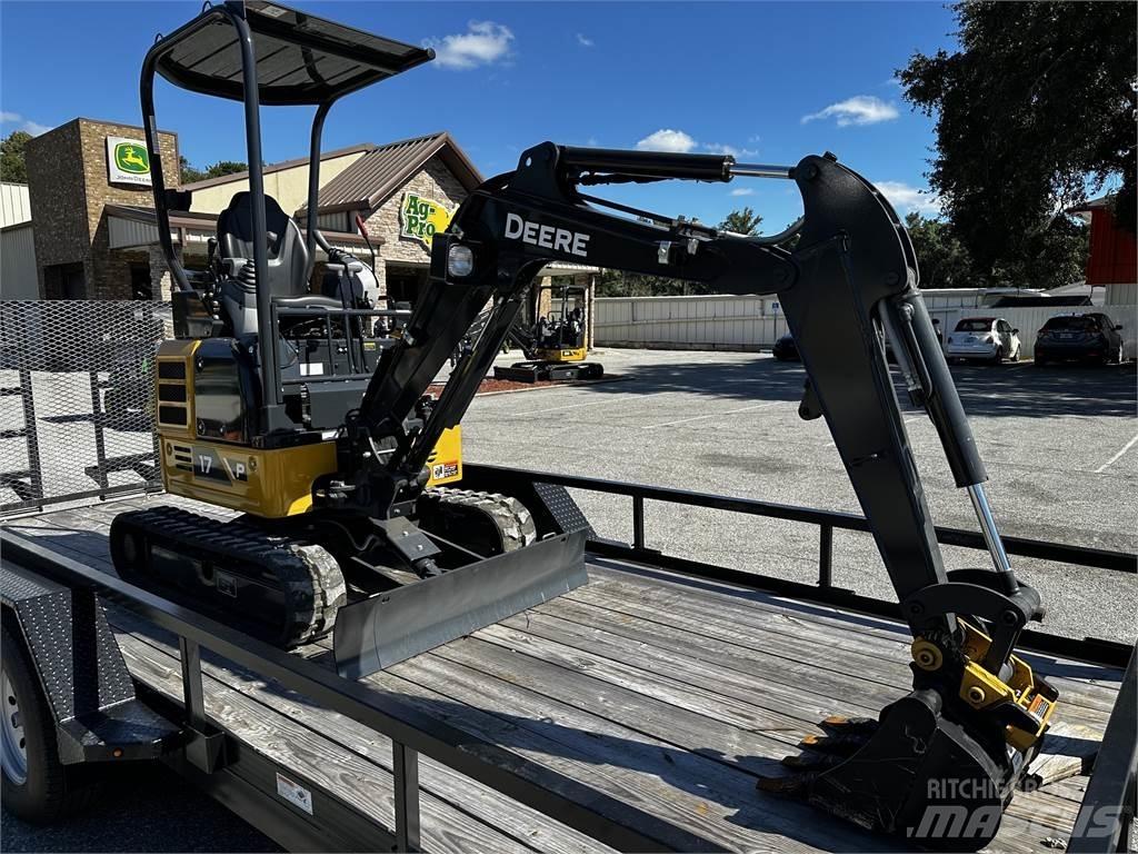 John Deere 17 P Miniekskavaatorid < 7 t