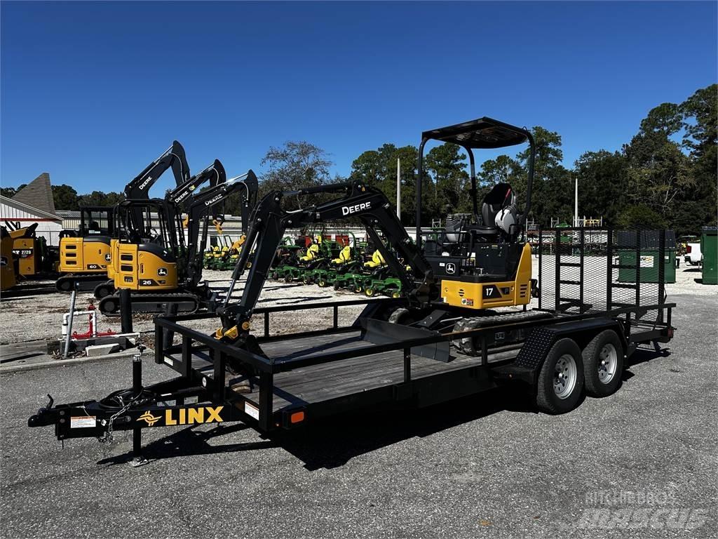John Deere 17 P Miniekskavaatorid < 7 t