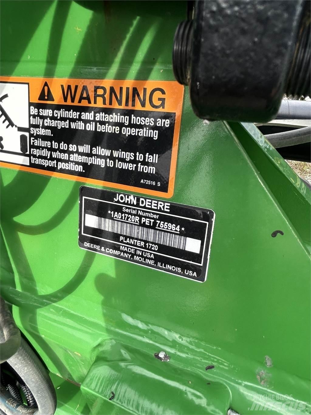 John Deere 1720 Istutusmasinad