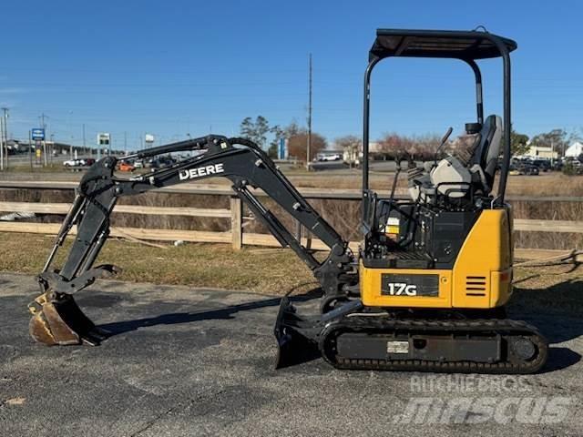 John Deere 17G Miniekskavaatorid < 7 t