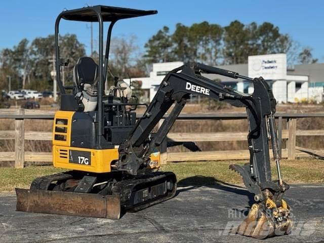 John Deere 17G Miniekskavaatorid < 7 t