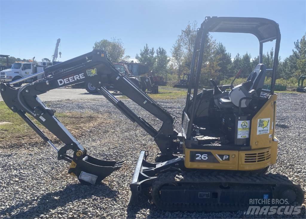 John Deere 26 P Miniekskavaatorid < 7 t
