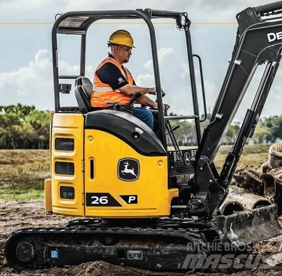 John Deere 26 P Miniekskavaatorid < 7 t