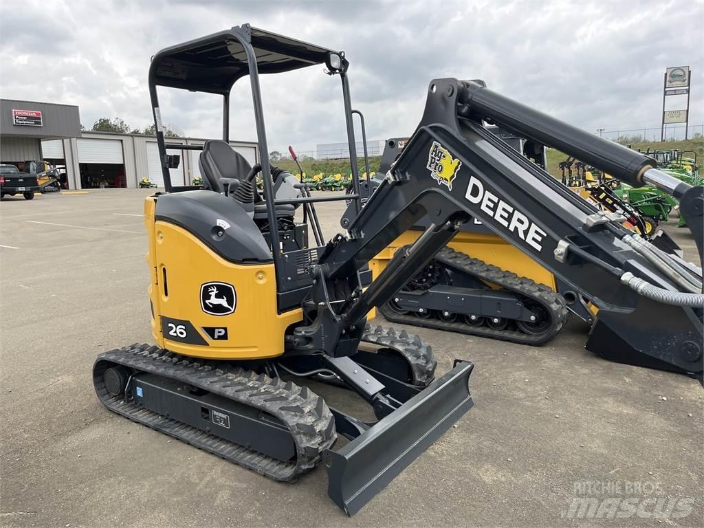 John Deere 26 P Miniekskavaatorid < 7 t