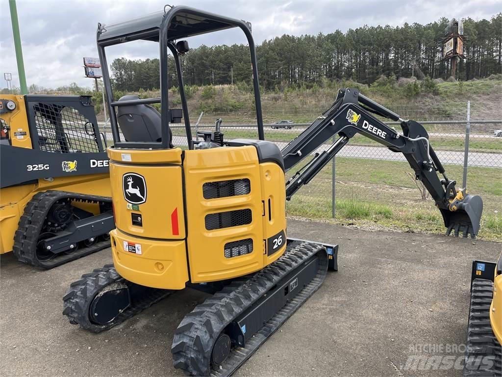 John Deere 26 P Miniekskavaatorid < 7 t