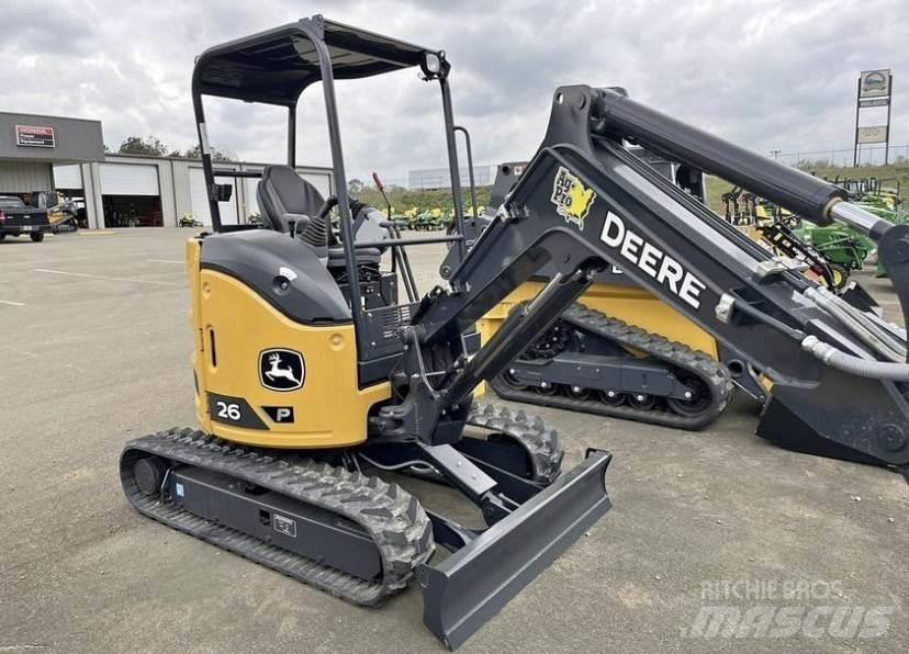 John Deere 26 P Miniekskavaatorid < 7 t