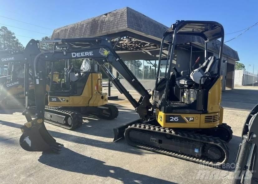 John Deere 26 P Miniekskavaatorid < 7 t