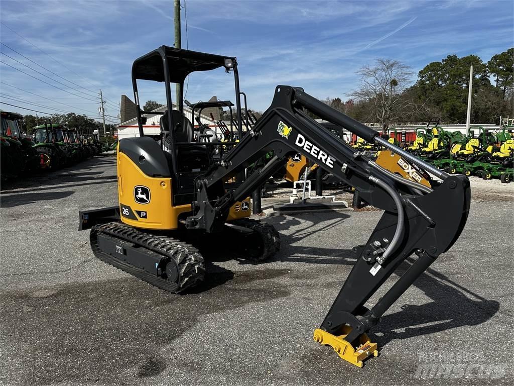 John Deere 26 P Miniekskavaatorid < 7 t