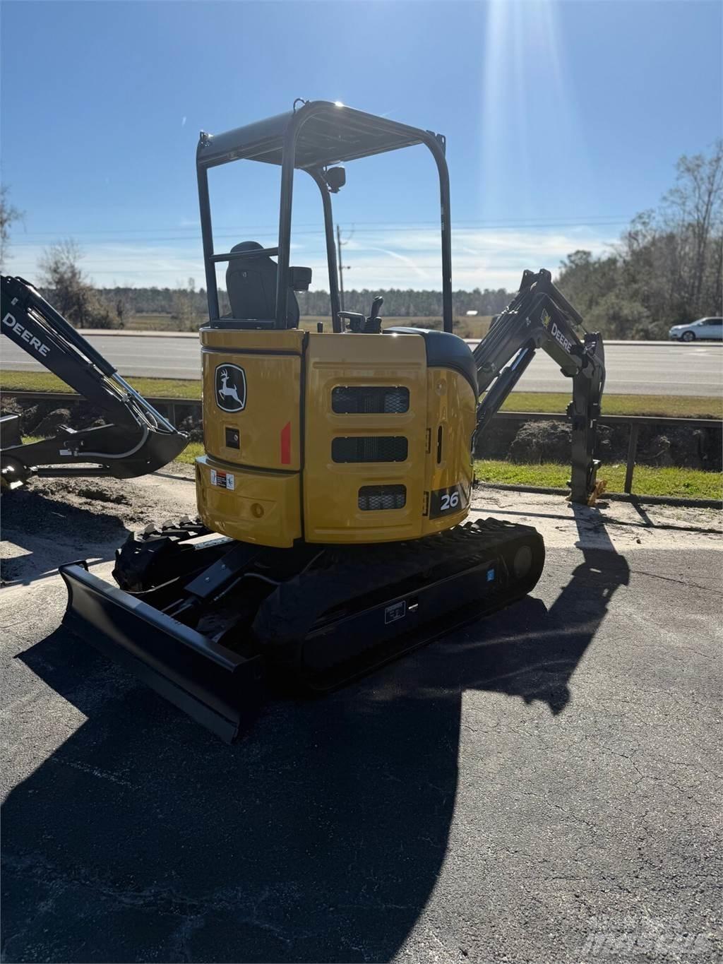 John Deere 26 P Miniekskavaatorid < 7 t