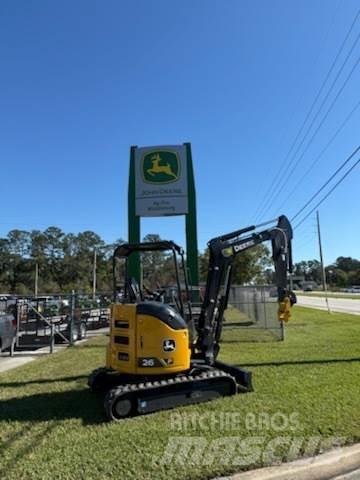 John Deere 26 P Miniekskavaatorid < 7 t
