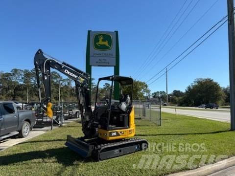 John Deere 26 P Miniekskavaatorid < 7 t