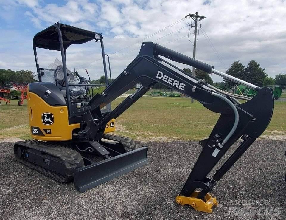 John Deere 26 P Miniekskavaatorid < 7 t