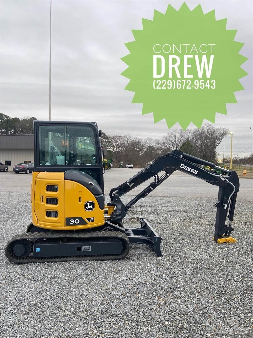 John Deere 30 P Miniekskavaatorid < 7 t