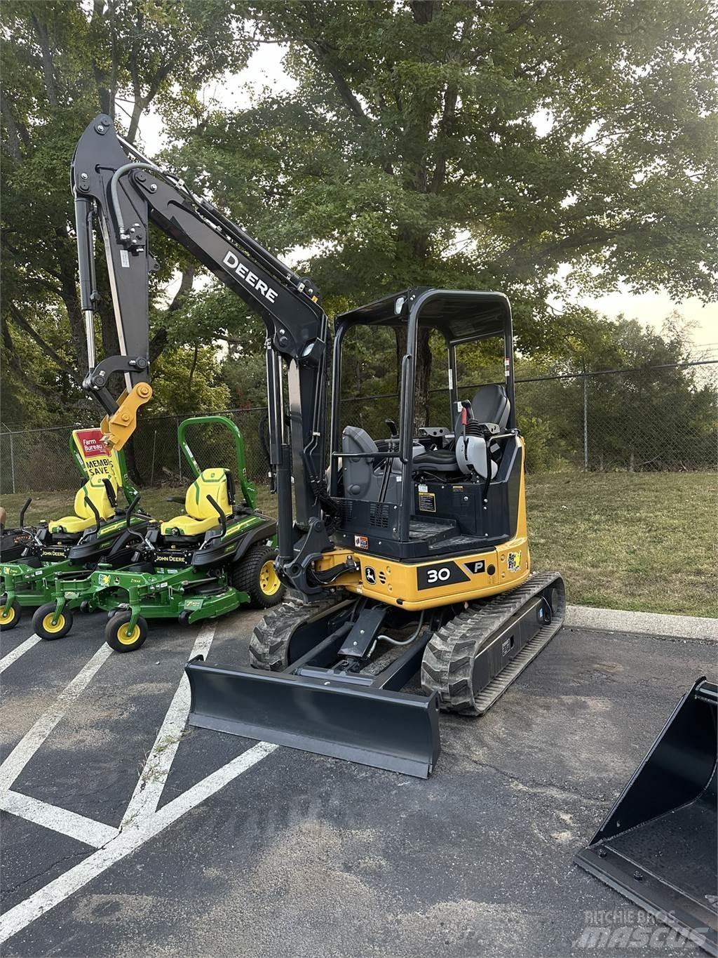 John Deere 30 P Miniekskavaatorid < 7 t