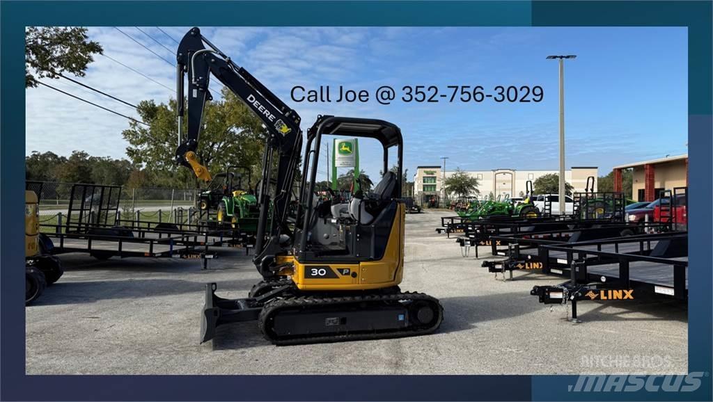 John Deere 30 P Miniekskavaatorid < 7 t