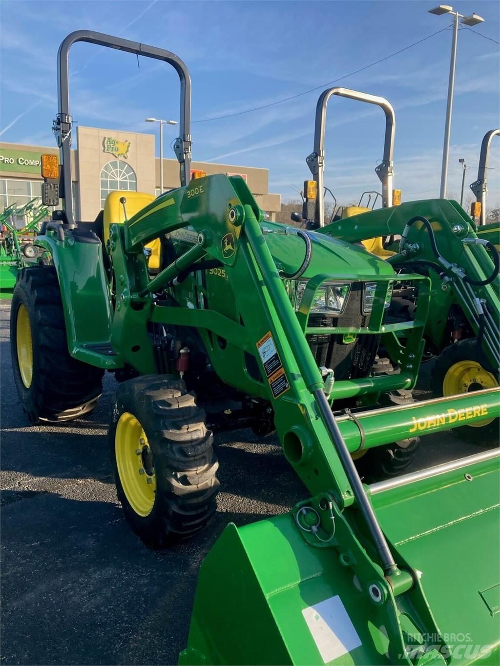 John Deere 3025E Kompakttraktorid