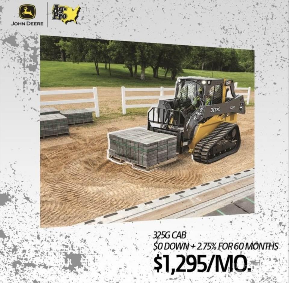 John Deere 325G Väikelaadurid