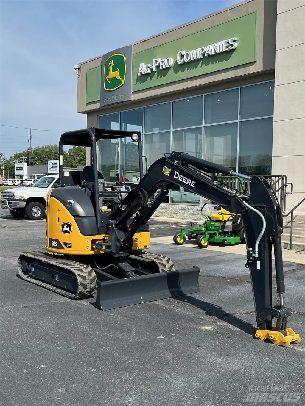 John Deere 35 P Miniekskavaatorid < 7 t