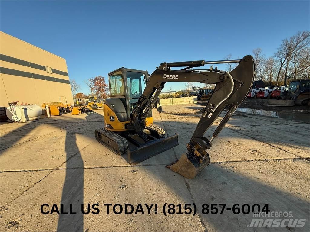 John Deere 35G Miniekskavaatorid < 7 t