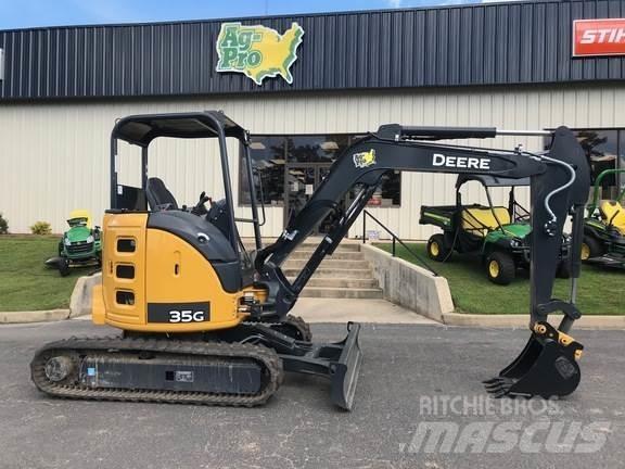 John Deere 35G Miniekskavaatorid < 7 t