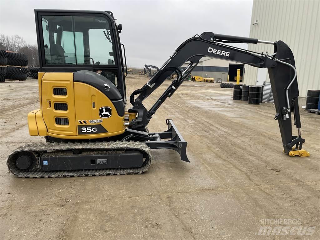 John Deere 35G Miniekskavaatorid < 7 t
