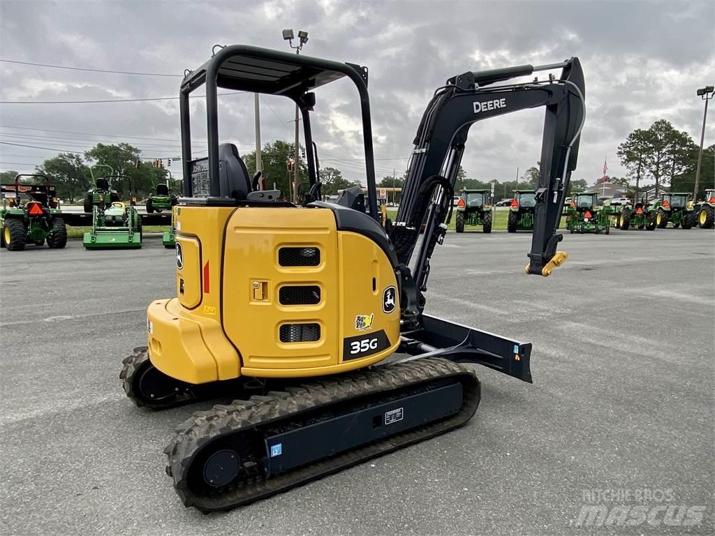 John Deere 35G Miniekskavaatorid < 7 t