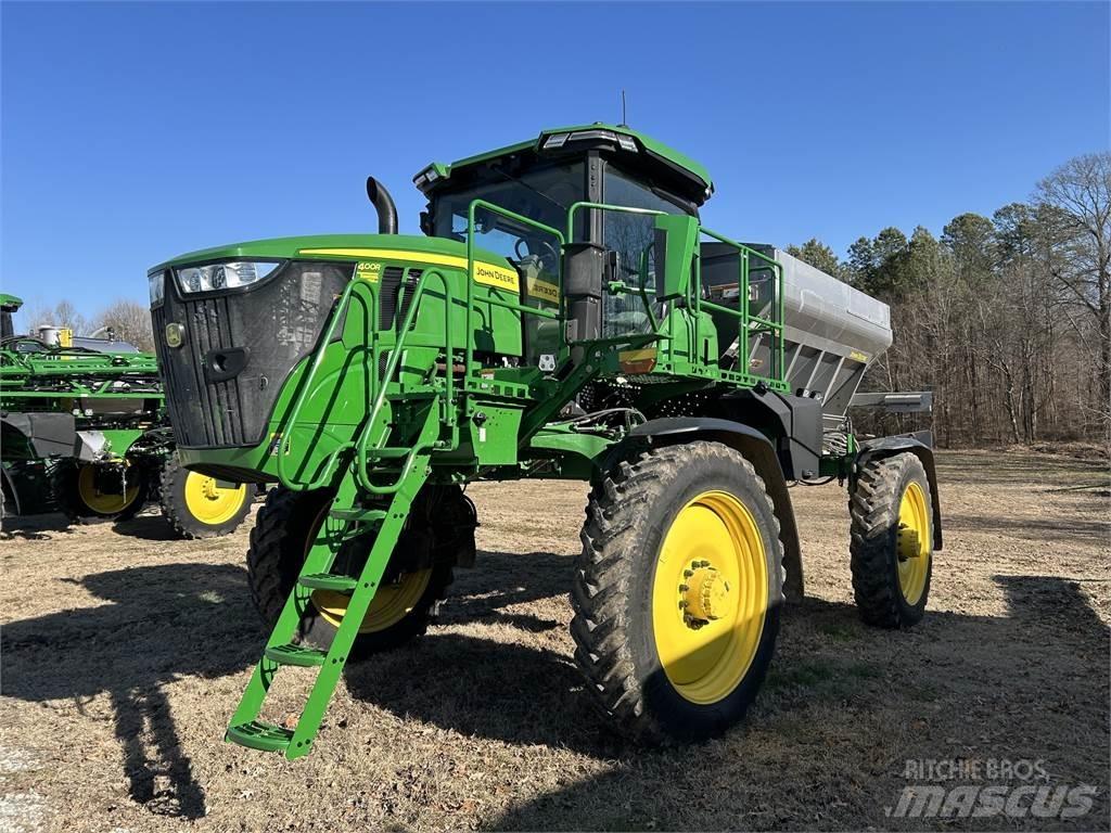 John Deere 400R Haagispritsid