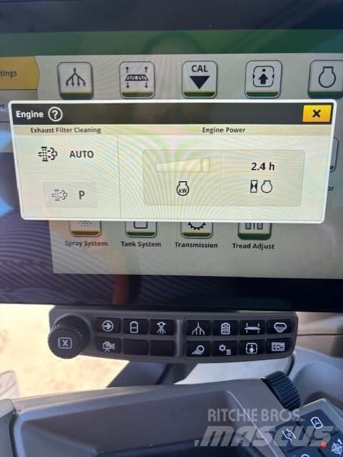 John Deere 408R Haagispritsid