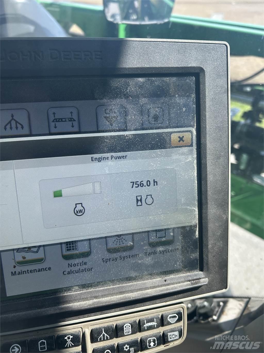John Deere 408R Haagispritsid