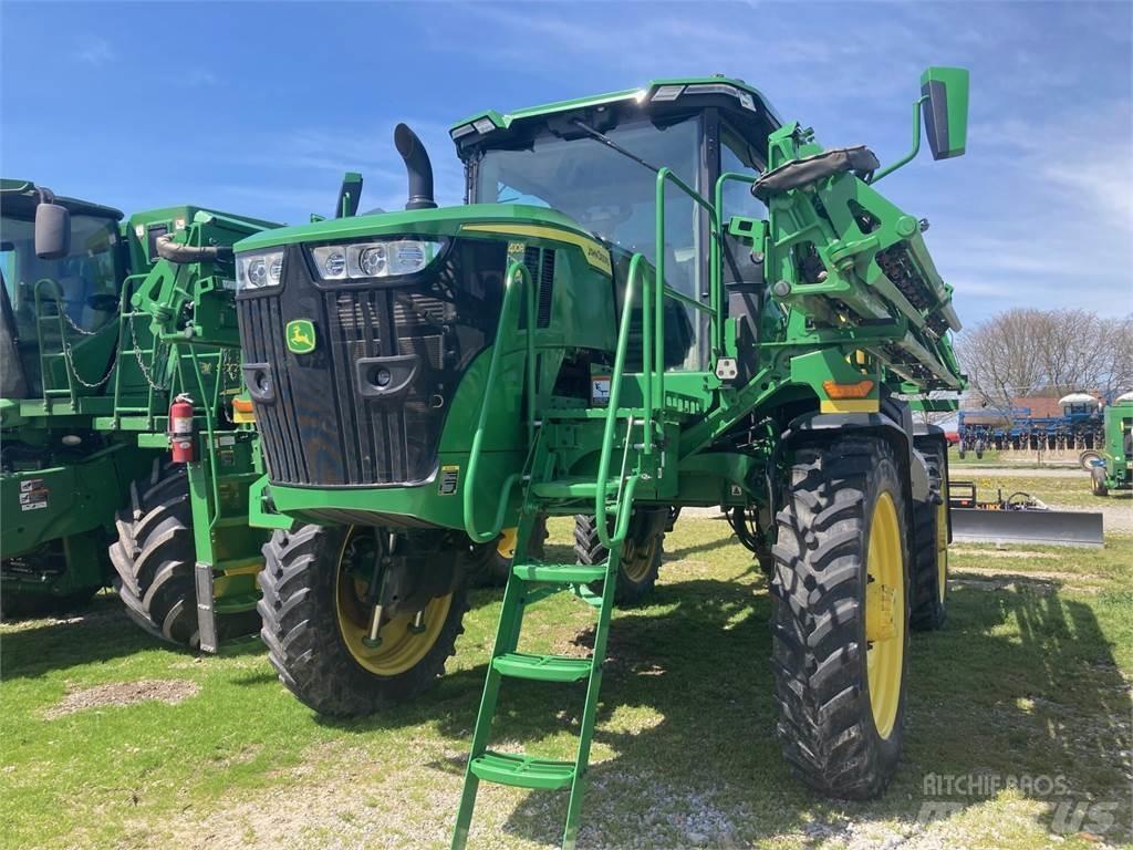 John Deere 410R Haagispritsid