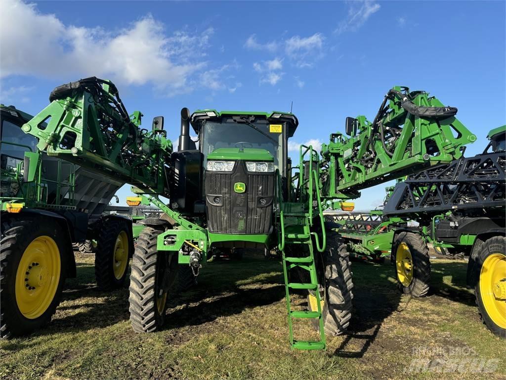 John Deere 412R Haagispritsid