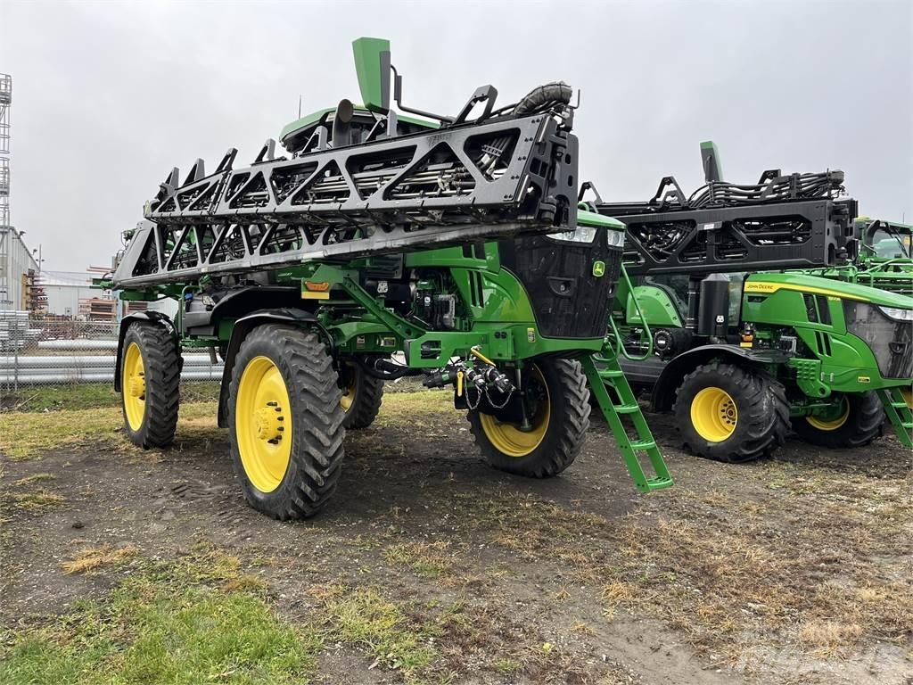 John Deere 412R Haagispritsid