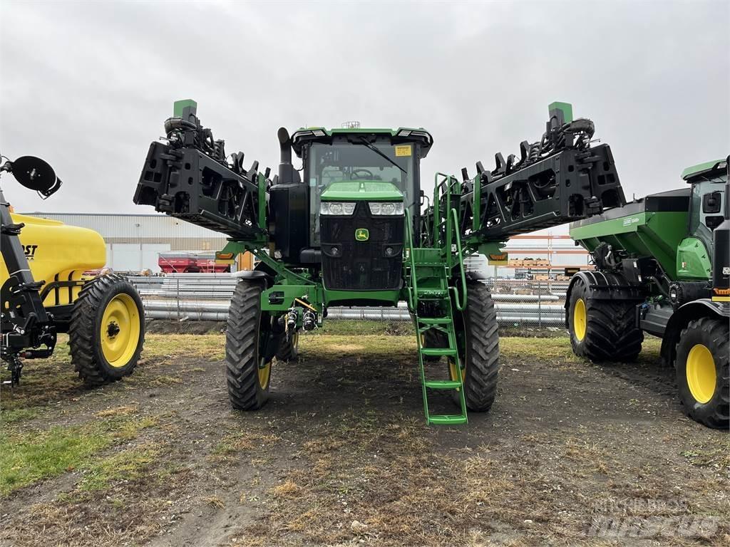 John Deere 412R Haagispritsid