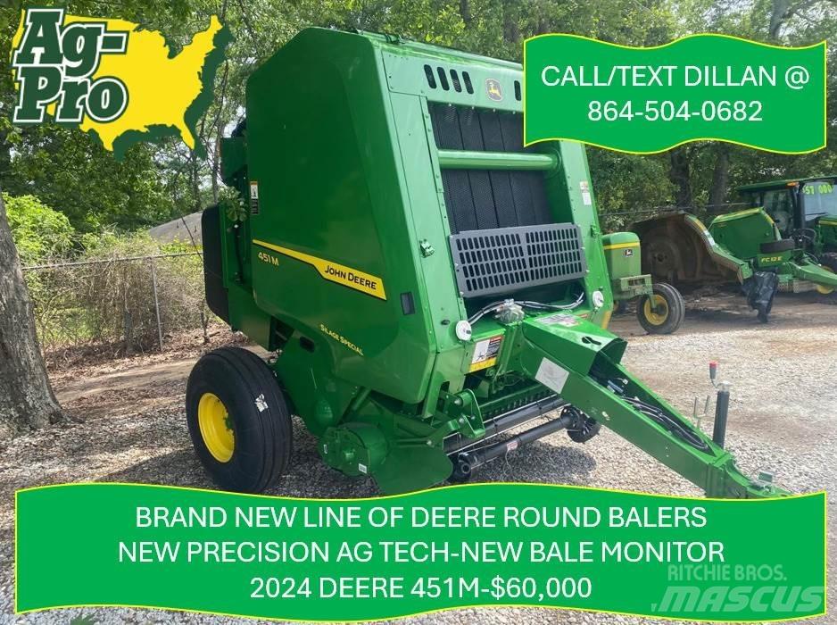 John Deere 451M Ruloonpressid