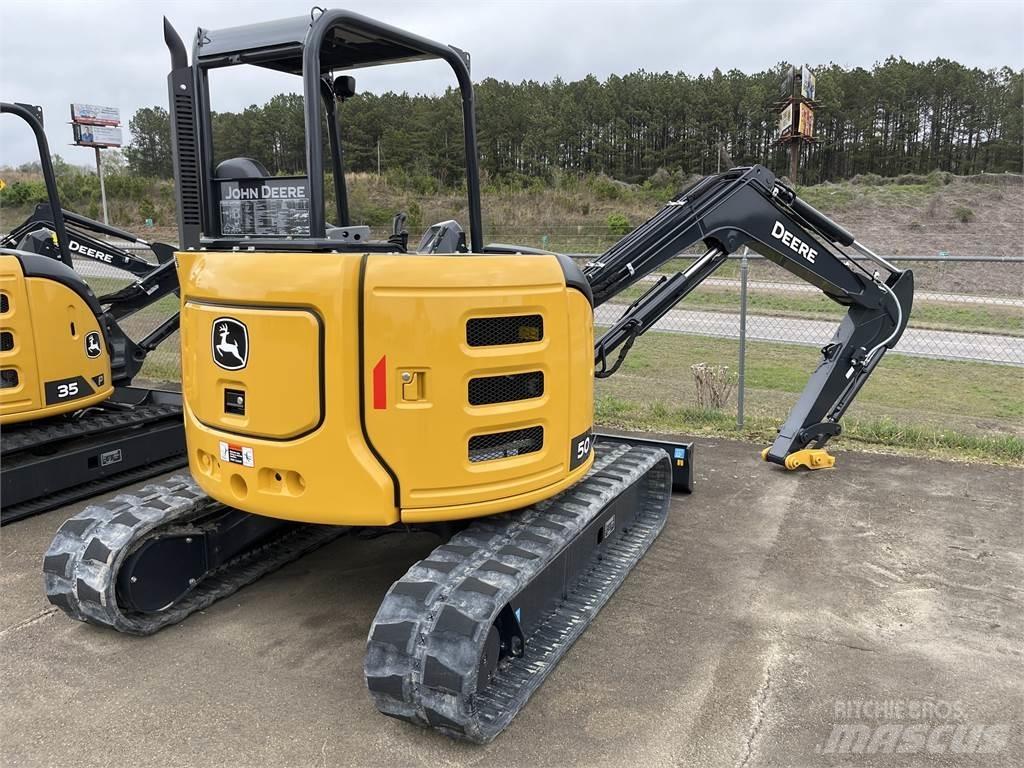John Deere 50 P Miniekskavaatorid < 7 t