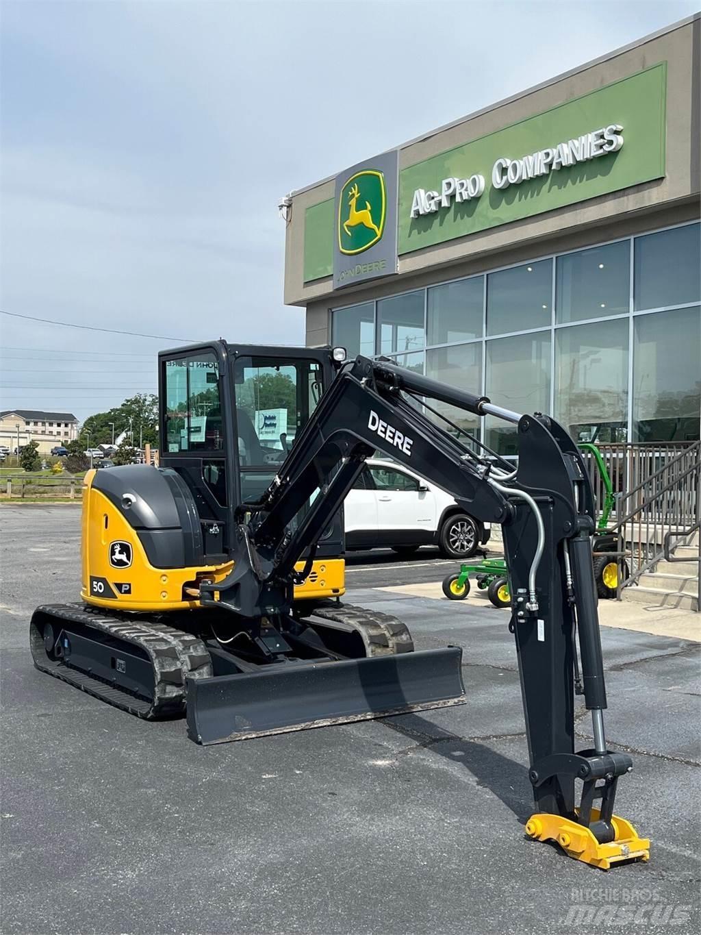 John Deere 50 P Miniekskavaatorid < 7 t