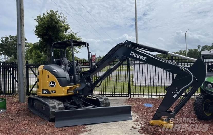 John Deere 50 P Miniekskavaatorid < 7 t