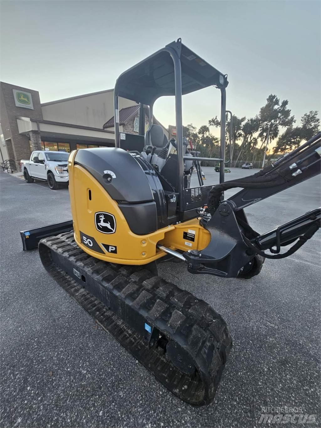 John Deere 50 P Miniekskavaatorid < 7 t