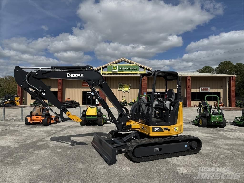 John Deere 50 P Miniekskavaatorid < 7 t