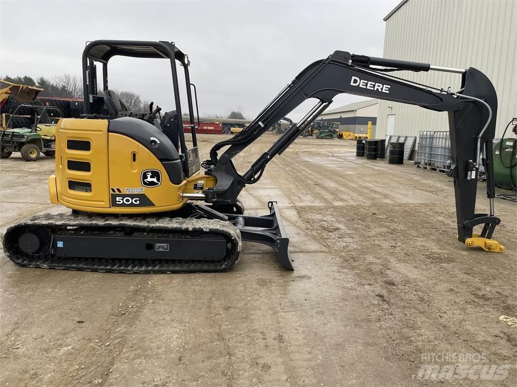 John Deere 50G Miniekskavaatorid < 7 t