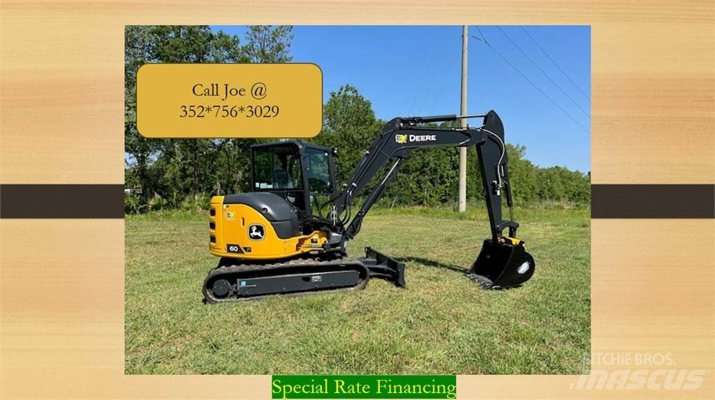 John Deere 60 P Miniekskavaatorid < 7 t