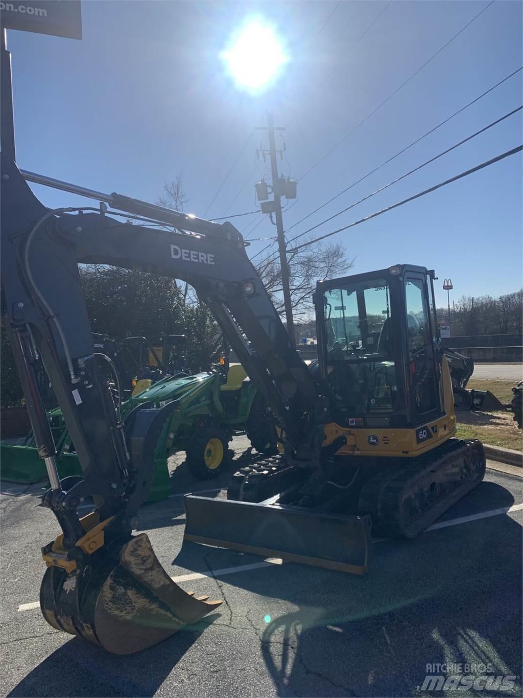John Deere 60P Pika noolega ekskavaatorid